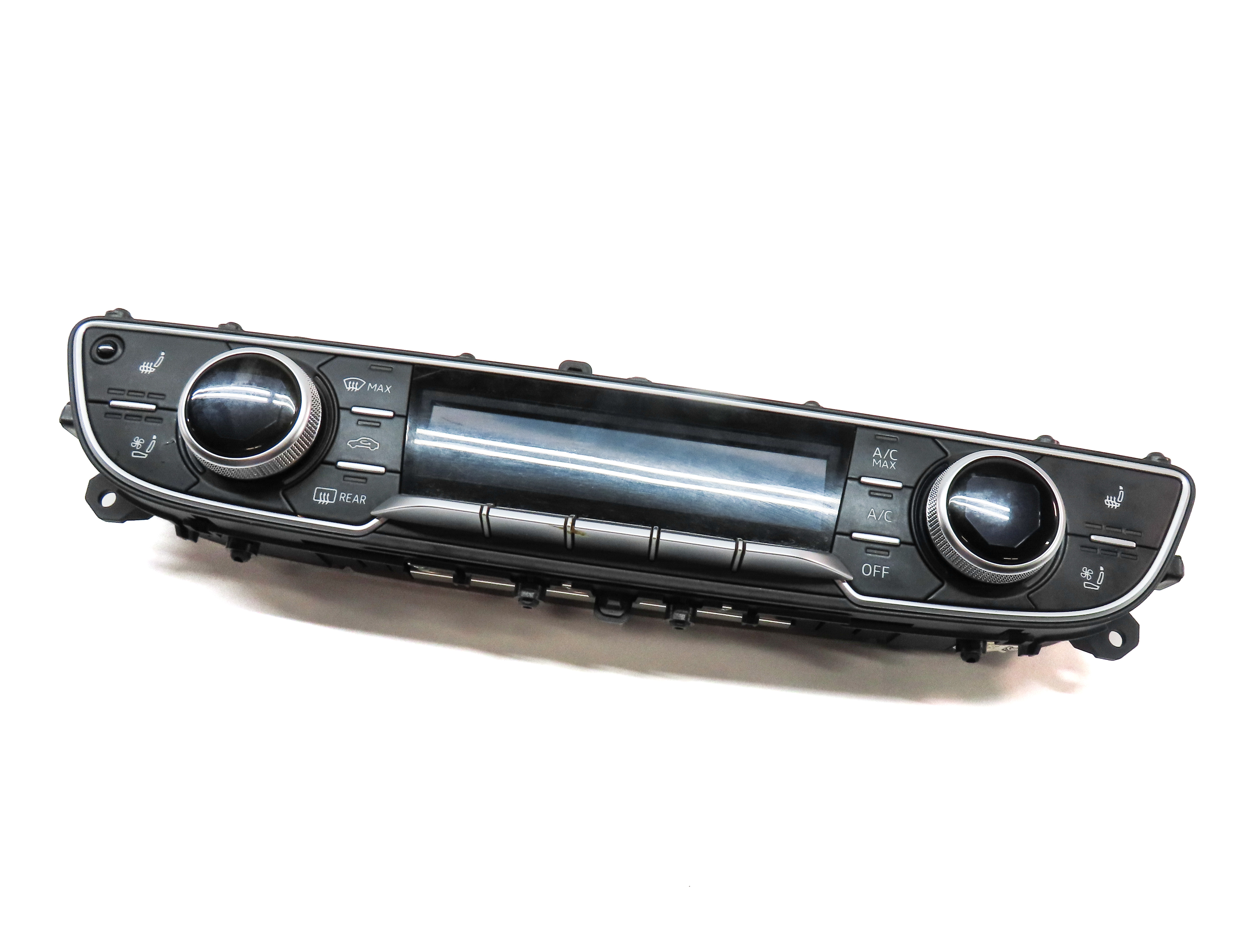 2017-2019 AUDI Q7 (4M) FRONT HEATER A/C TEMPERATURE CLIMATE CONTROL PANEL — exact item pictured